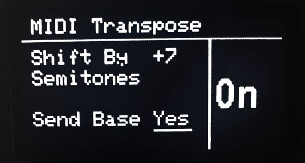 MIDI Transpose